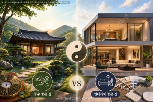 🏠 풍수 좋은 집 vs 인테리어 좋은 집