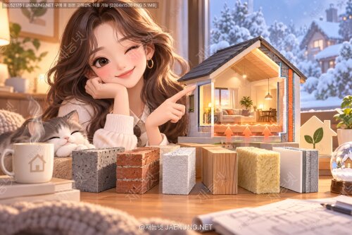 건축 재료별 에너지 효율 완전 비교 : 우리 집 난방비는 벽이 결정한다