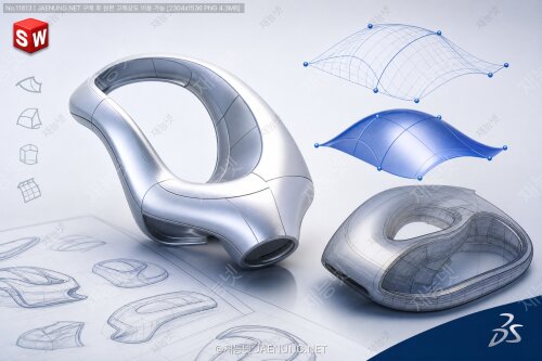 SolidWorks 고급 서피스 모델링 테크닉 🚀