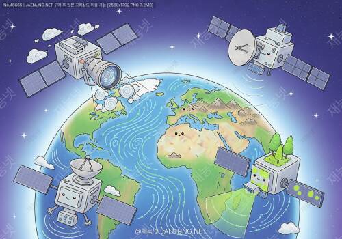 🛰️ 지구 관측 위성의 종류와 용도 완전 정복