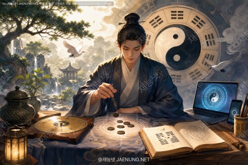 주역 점치는 방법 완전 정복 🎴시초점의 전통적인 절차부터 현대적 간편법까지