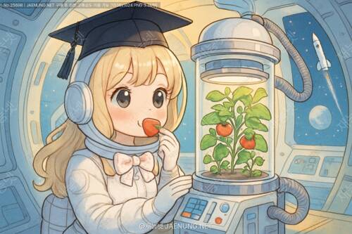 🚀 우주에서도 맛있게 냠냠! 우주 식량 생산을 위한 혁신적 시스템 설계 🌱