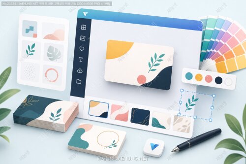 VistaCreate(구 Crello)로 나만의 개성 넘치는 명함 템플릿 커스터마이징하기 - 초보자도 쉽게 따라하는 가이드