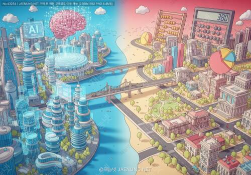 🏙️ AI 기반 도시예측 vs 통계기반 계획적응성과 실시간성으로 본 도시의 미래