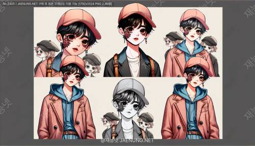 K-좀비 드라마에서 영감받은 캐릭터 디자인 🧟‍♂️🎨