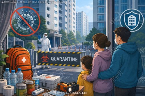 🦠 변종 바이러스로 아파트 단지 전체 봉쇄령이 발령되었을 때 — 당신이 반드시 알아야 할 생존 대응 매뉴얼
