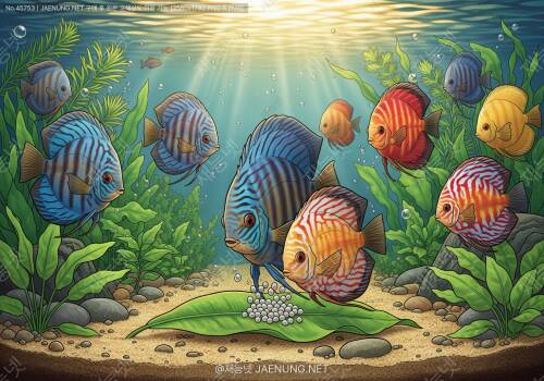 🐠 디스커스 번식 난이도, 매우 어려워요 - 열대어의 왕 번식 완전 정복 가이드