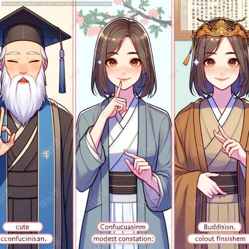 🏮 중국 철학의 삼대산맥: 유교, 도교, 불교를 재밌게 비교해보자! 🏮