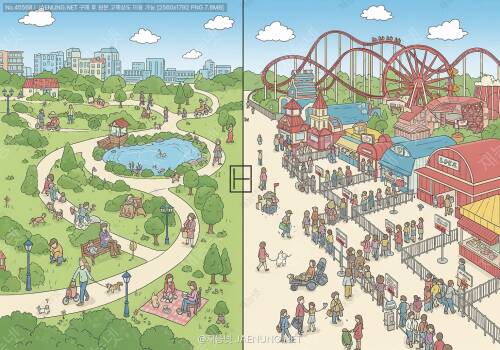 🏞️ 도시공원 vs 테마파크 🎢이용자 흐름 설계의 모든 것