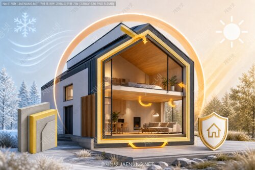 🏠 패시브하우스의 단열 원리 — 집이 스스로 따뜻해지는 과학적 비밀