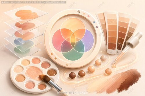 🎨 레이어 블렌딩 모드의 마법으로 나만의 독특한 피부톤 만들기 🖌️