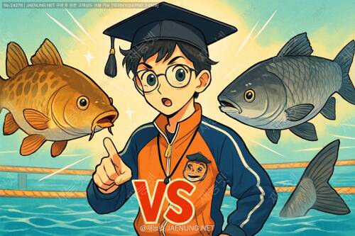 🐟 향어 vs 초어 대결! 누가 더 빨리 자랄까? - 성장속도 비교 분석 🐟