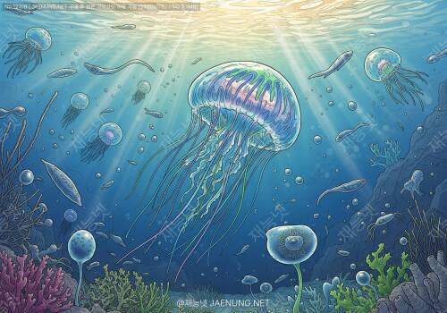 🌊 해파리: 자유영양 생활의 시작 🌊