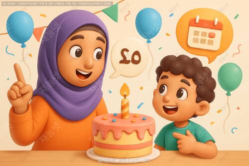 아랍어로 나이와 생일 이야기하기 🎂✨