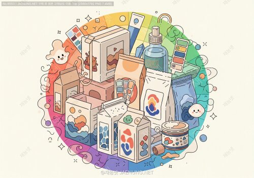 🎨 패키지 디자인의 감성적 컬러 팔레트 구성 🖌️