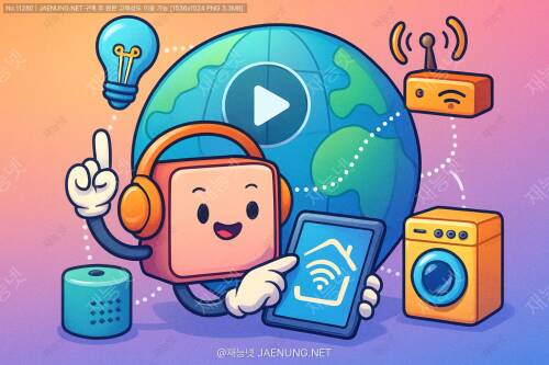 🌐 사물인터넷(IoT) 작동 원리를 설명하는 모션그래픽 🎬