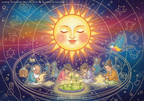 태양성(太陽星)의 의미와 특징: 빛과 헌신의 별이 명궁에 자리할 때, 당신의 운명은 어떻게 빛나는가