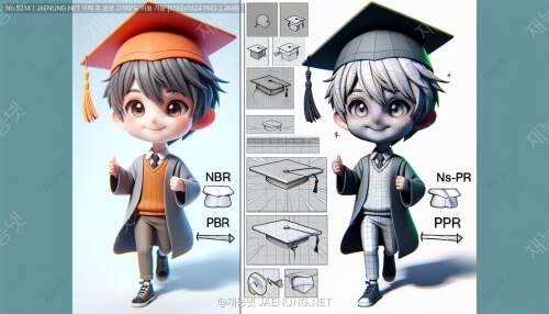 🎨 PBR vs Non-PBR: 재질 표현의 대결! 🖌️
