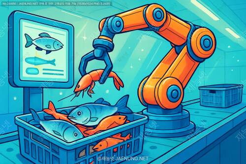 🤖 로봇팔 선별작업 자동화로 수산물 처리 혁신하기 🐟