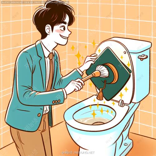 친환경적인 변기 청소 방법 🚽✨