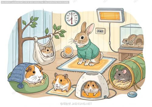 🐹 소동물 저체온증 예방 완벽 가이드: 우리 작은 친구들을 따뜻하게 지켜주는 방법 🌡️