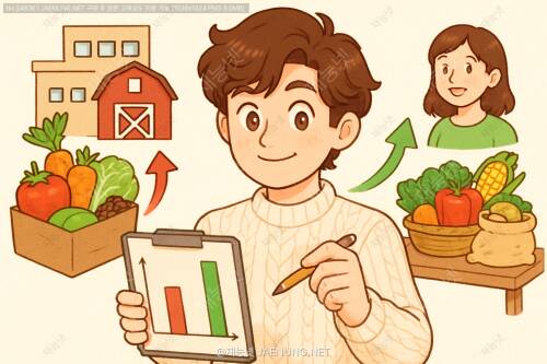 🌾 농협 출하 vs 직거래: 어떤 방식이 농부에게 더 이득일까? 손익 비교 분석 🌾