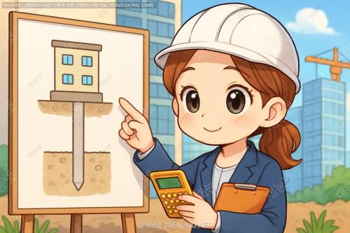 🏗️ 기초말뚝의 지반 지지력 계산법