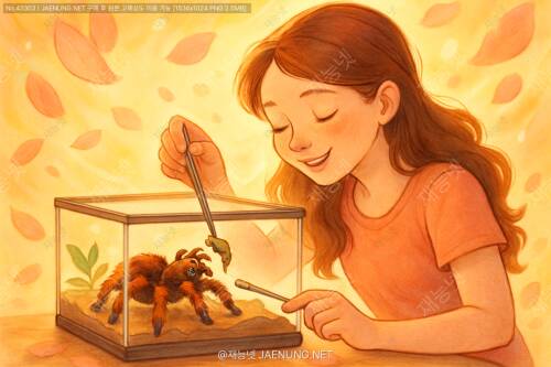 🕷️ 타란툴라 먹이 급여 완벽 가이드 🦗