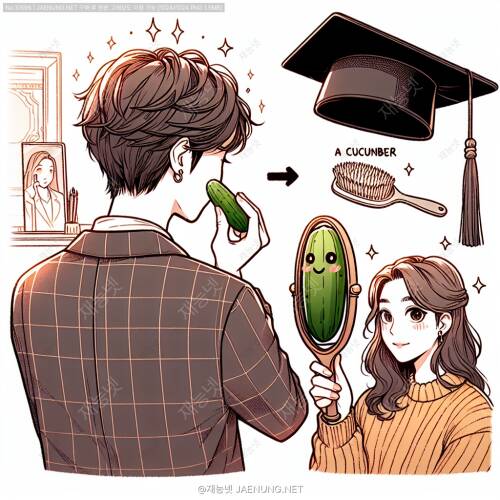 🥒 오이로 거울을 닦으면 김 서림이 방지된다고? 🪞