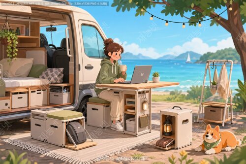 디지털 노마드를 위한 모듈형 가구 디자인 솔루션 🌍✨