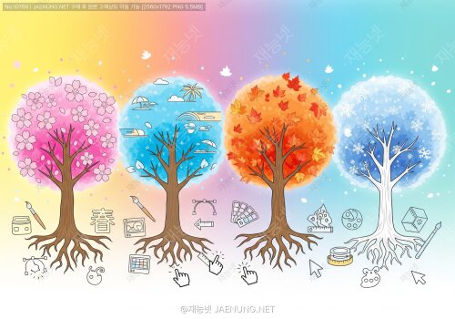 🎨 시즌별 배너 디자인: 계절 감성 자극하기 🌸❄️🍁☀️