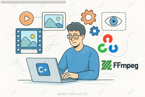 C++ 멀티미디어와 OpenCV FFmpeg을 활용한 이미지 비디오 처리