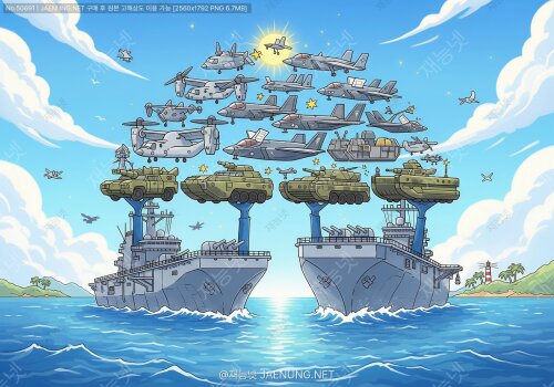⚓ 상륙강습함(LHD·LHA), 와스프급과 아메리카급이 떠받치는 해병 투사력