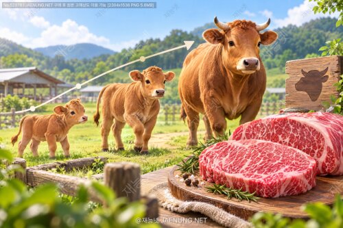 🐂 한우는 몇 개월을 키워 출하할까? 송아지에서 1++ 등심까지 30개월의 비밀