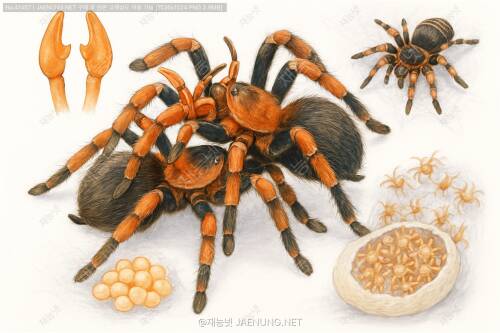 🕷️ 타란툴라 번식의 모든 것: 교미 조건부터 산란까지 완벽 가이드