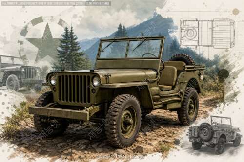 지프 윌리스 MB, 2차 대전을 바꾼 작은 4x4의 모든 것