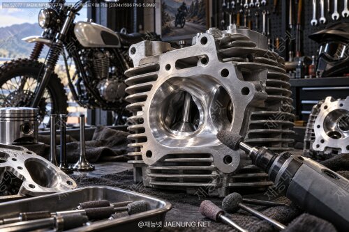 🏍️ 캔스터 엔진 튜닝 완전정복 — 공랭 단기통 포트 연마의 모든 것