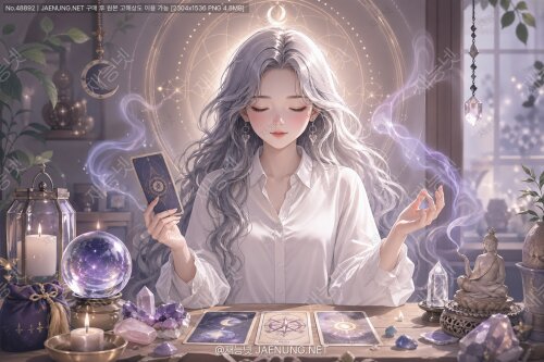🌙 명상과 점술의 결합:명상 상태에서 직관적 리딩을 하는 기법과 원리