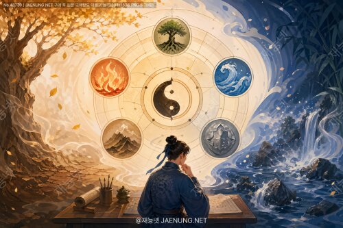명리학에서 왕쇠 판단법 심화:일간의 강약을 정확히 재는 7가지 기준과 실전 적용법