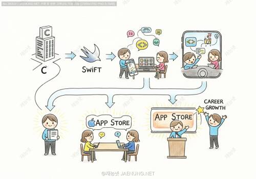 🚀 Swift 취업과 iOS 개발자 커리어 발전 전략: 성공적인 개발자로 성장하는 완벽 가이드