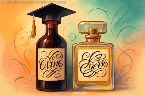 와인 라벨부터 향수병까지: 럭셔리 제품 속 캘리그라피의 매력과 가치 🍷✨