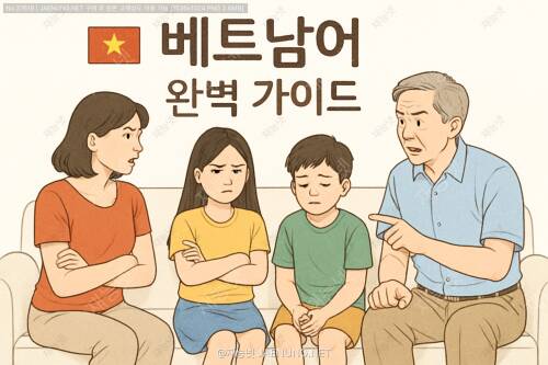 🇻🇳 베트남 가족 갈등과 세대 차이를 표현하는 베트남어 완벽 가이드 📚