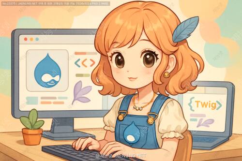 드루팔 8 테마 개발: Twig 템플릿 엔진 활용하기