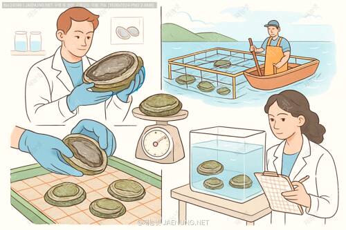 🌊 전복 가두리 밀도조절의 모든 것 🐚