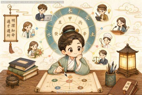 🌟 명리학 실전에서 직업 판단법: 격국과 용신으로 내 적성에 딱 맞는 업종 찾기