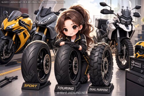🏍️ 오토바이 타이어 완전 해부 — 스포츠·투어링·듀얼퍼포즈, 뭐가 다를까?