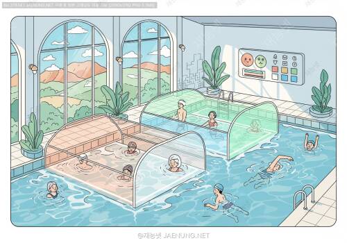 🏊‍♂️ 수영장 난방 존 분리 기술: 에너지 효율을 극대화하는 스마트한 공간 관리법