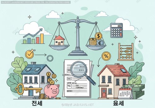 부동산 임대 계약 시 세금 최적화:전세 vs 월세, 세무 전략 완전 비교