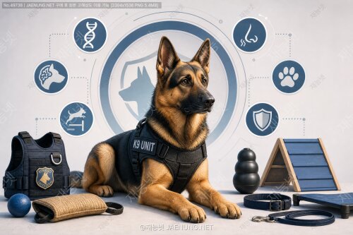 🐕 경찰견 사육과 훈련의 모든 과학적 원리와 실전 체계