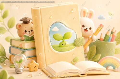 📘 교육용 교재 표지 디자인, 학습 의욕을 높이다